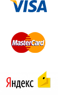 VISA MasterCard YandexMoney
